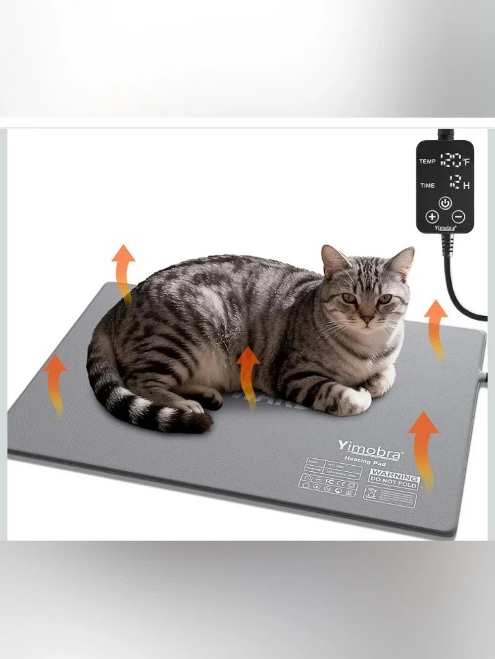 14 x 18 Pet Heating Pad Keep You're Cat 😺 & Dog 🐶 Warm.